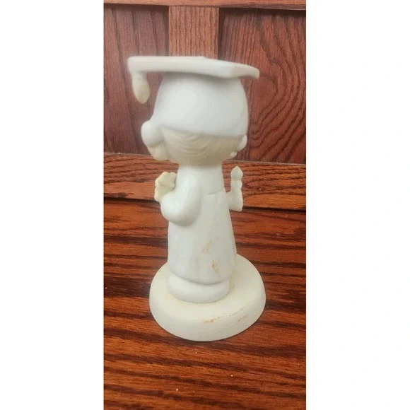 Precious Moments The Lord Bless You And Keep You 1980 Enesco Graduation Girl - Picture 3 of 4